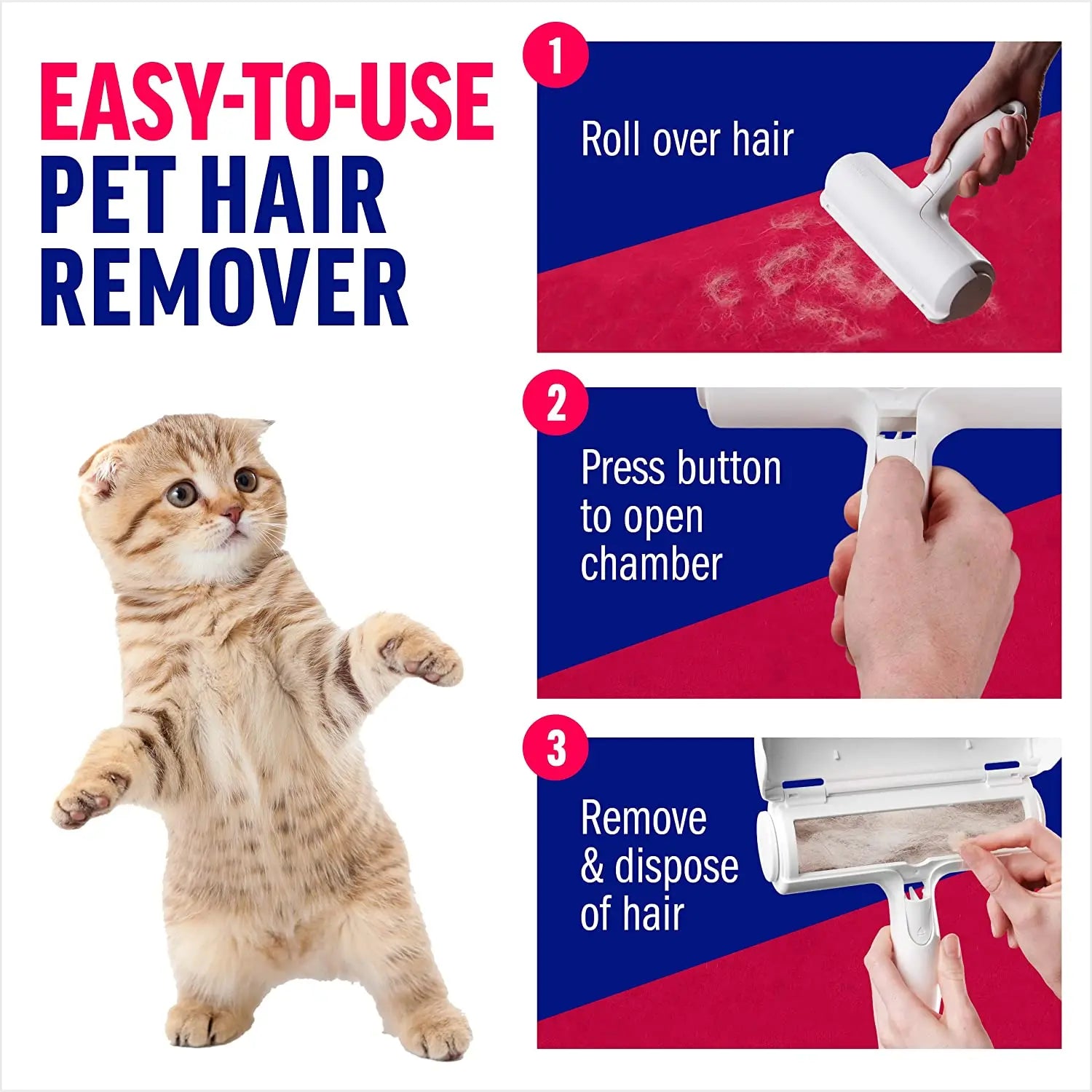 FurAway Self-Cleaning Pet Hair Roller
